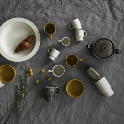 Sagaform Coffee & More Latte-Tasse 40 Cl, Grau -Günstiges Tafelglanz Geschäft sagaform coffee more latte tasse 40 cl 5