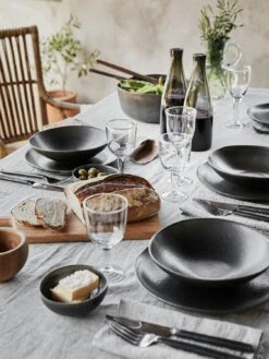 Bastia Teller Schwarz, Ø26,5 Cm -Günstiges Tafelglanz Geschäft tell me more bastia salad plate 3