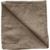 Linen Serviette 45x45 Cm, Chestnut