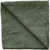 Linen Serviette 45x45 Cm, Khaki