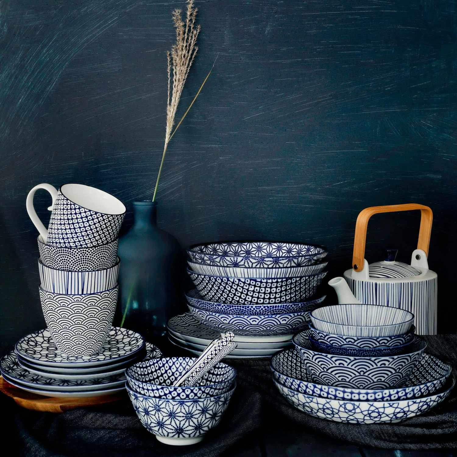 Nippon Blue Teller 20,6 Cm, Star 2 Nippon Blue Teller 20,6 Cm, Star – Bild 2