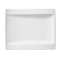 Villeroy & Boch New Wave Brotteller 18x15 Cm, Weiss