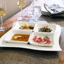 Villeroy & Boch New Wave Brotteller 18x15 Cm, Weiss -Günstiges Tafelglanz Geschäft villeroy boch new wave brotteller 18x15 cm weiss 2