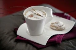 Villeroy & Boch New Wave Caffe Partyplate 20x14 Cm, Weiss -Günstiges Tafelglanz Geschäft villeroy boch new wave caffe party plate klein 17x13 cm 1