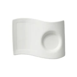 Villeroy & Boch New Wave Caffe Partyplate 20x14 Cm, Weiss
